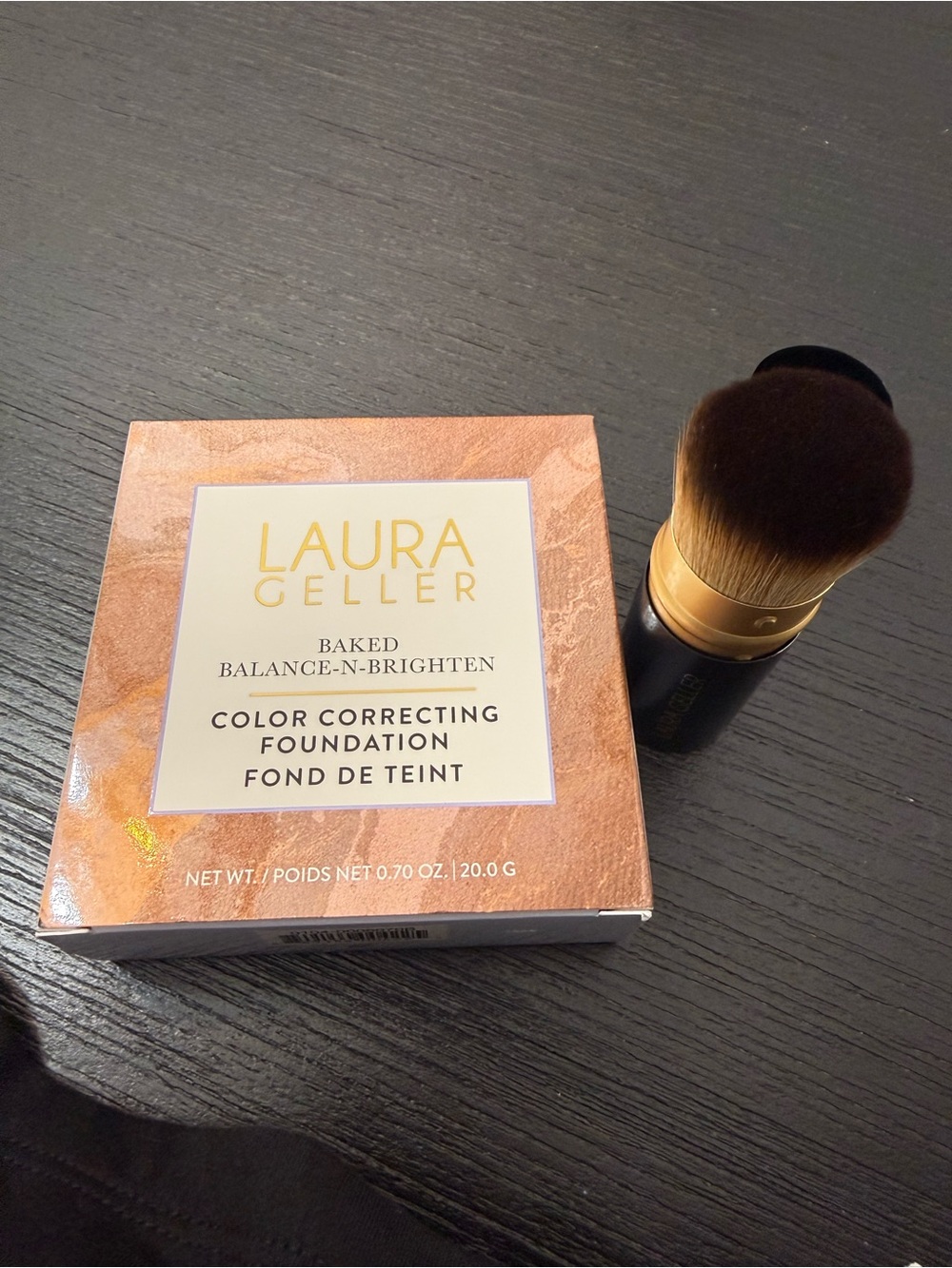 Laura Geller Color Correcting Foundation Compact in Peach Tone